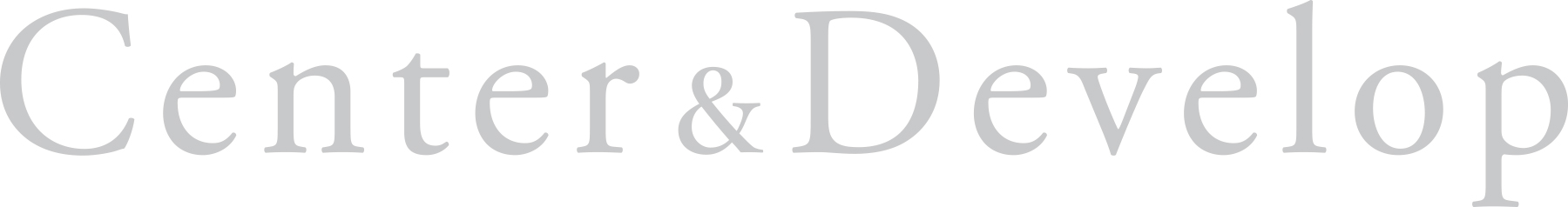 Center＆Develop