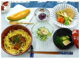 昼食 土用の丑の日