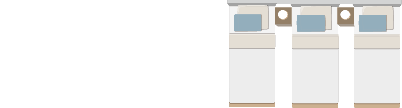 3 x Singlebedroom